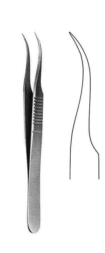 MİKRO PENSET EĞRİ 0.3MM 11.5CM